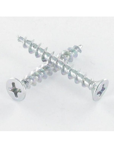 1 x Vis pvc Tête fraisée bombée TFB Phillips...