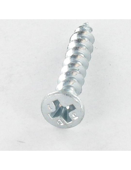 1 x Vis De FERRURE/PVC Tête fraisée Phillips 4.2X45 Acier zingué