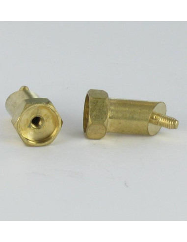 1 x Cheville D'ANGLE Laiton M3X18