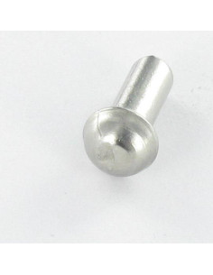 Rivet à frapper PLEINS Tête ronde TR 3.5X20 Inox 2
