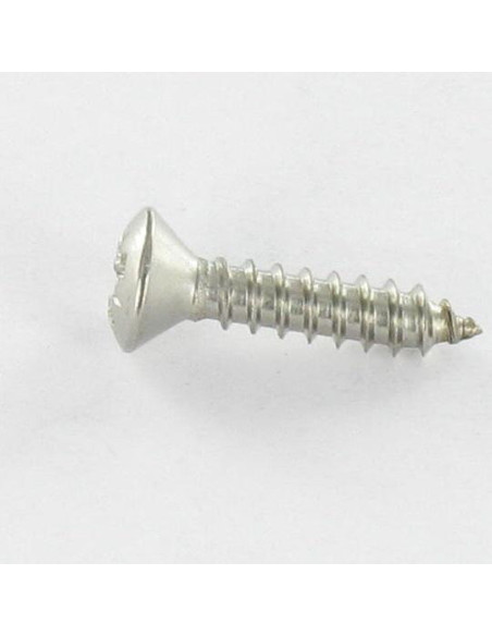 1 x Vis tôle Tête fraisée bombée TFB Pozi 3.5X16 Inox A4