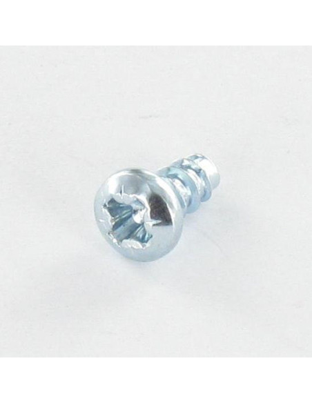 1 x Vis pvc TRILOBE Tête cylindrique bombée TCB Pozi 3X8 FILET45 Acier zingué microvis