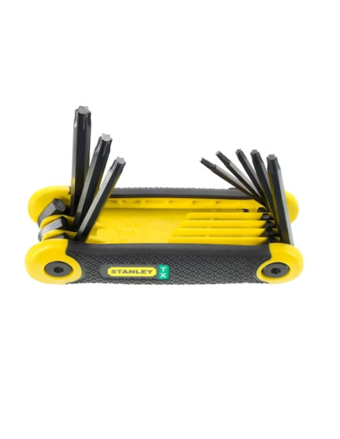 1 x Jeu de 8 CLES TX PLIANTE STANLEY
