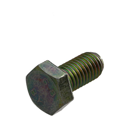 1 x Vis métaux Tête hexagonale TH M4X6 Classe 6.8 Bichromaté