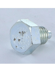 Vis métaux Tête hexagonale TH M8X12 Bout téton Téton...