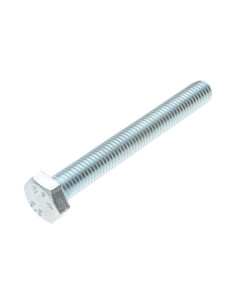 Vis métaux Tête hexagonale TH M12X90 Classe 6.8 Acier zingué