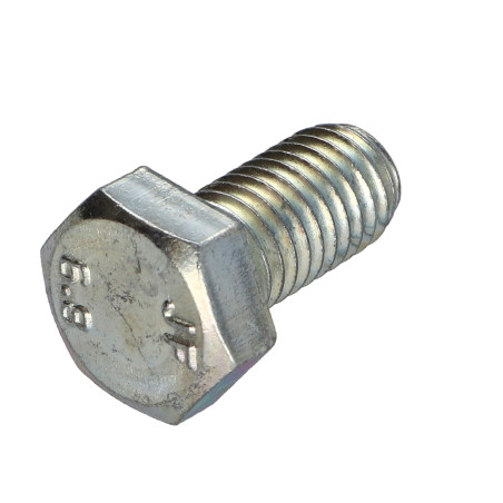 1 x Vis métaux Tête hexagonale TH M6X8 Classe 6.8 Acier zingué