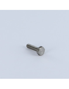 Vis métaux Tête hexagonale TH M2.5X18 Acier brut microvis