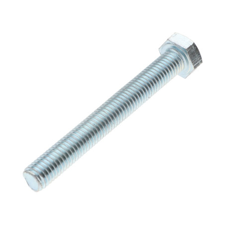 1 x Vis métaux Tête hexagonale TH M20X80 Classe 6.8 Acier zingué