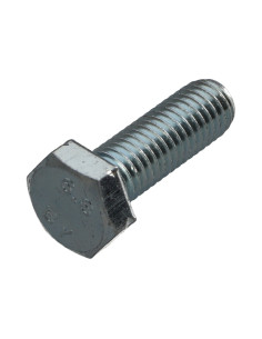 Vis métaux Tête hexagonale TH M12X30 Classe 6.8 Acier zingué