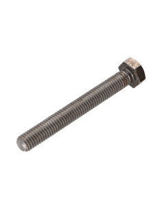 Vis métaux Tête hexagonale TH M12X80 Classe 6.8 Acier brut 2