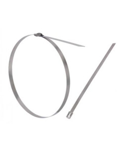 Collier de serrage extra plat 7.9X520 Inox A2