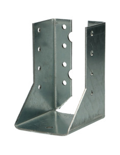 Sabot de charpente Forme U à Ailettes Intérieur Sendzimir...