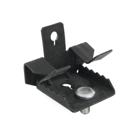 1 x Clip pour poutre Acier phosphate épaisseur à fixer 14 à 20 + Vis M6