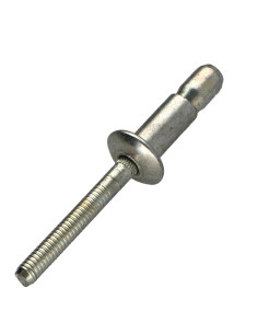 Rivet MEGAGRIP Tout Acier brut 4.9X10.5 Tête plate 2