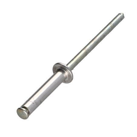1 x Rivet aveugle Aluminium Tige acier 4.8X12 Eclaté
