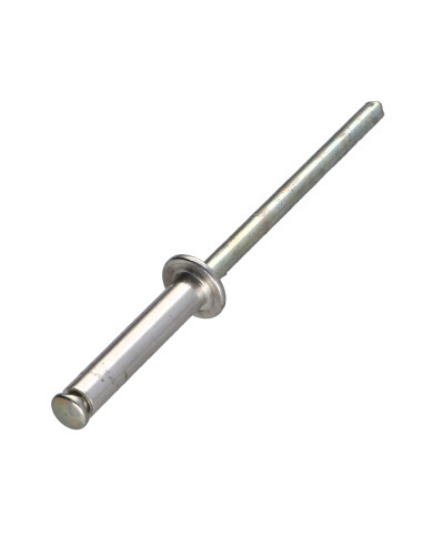 1 x Rivet aveugle Aluminium Tige acier 4X16 Eclaté