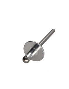 Rivet Corps Aluminium / Tige inox Tête large 4.8X25...