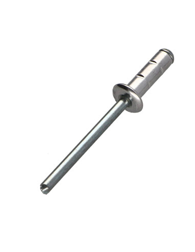 1 x Rivet aveugle Aluminium Tige acier 4.8X25...