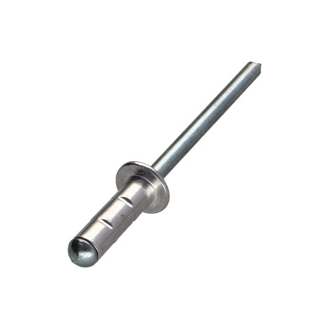 1 x Rivet aveugle Aluminium Tige acier 3.2X11 Tête PLA Multi-serrage POLYGRIP