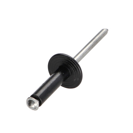1 x Rivet aveugle éclate GOSTAR Aluminium Tige acier 4X14 Noir