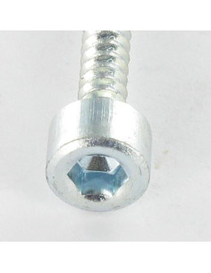 Vis tôle CHC BTR Clé de 5 HC5 4.8X16 Acier zingué 2
