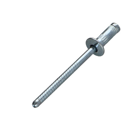 1 x Rivet Aveugle GOMUST Acier brut TRS 4X12