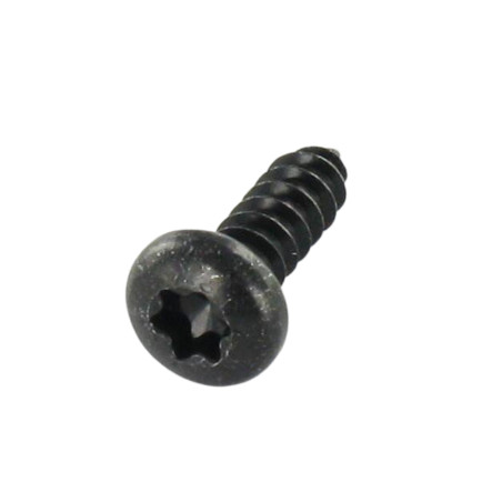 1 x Vis tôle Tête cylindrique TC TORX T10 2.9X6.5 Acier zingué noir