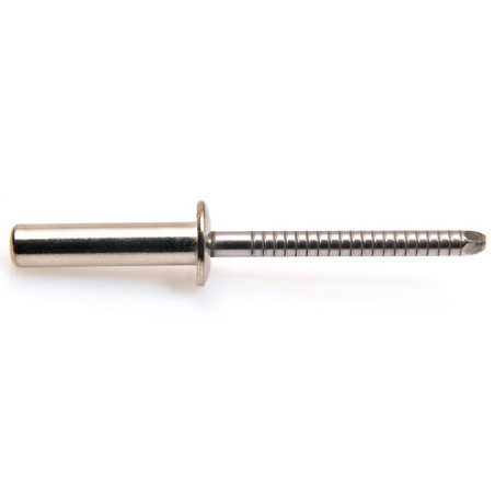 1 x Rivet Etanche GOSTOP MINOX Tête Ronde Standard 4X10