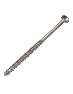 Vis bois TEKOR Inox A2 Tête fraisée Cranté TORX T25 6X120... 2