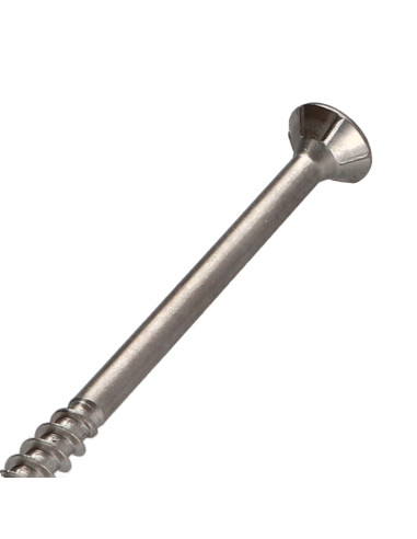 1 x Vis bois TEKOR Inox A2 Tête fraisée Cranté...