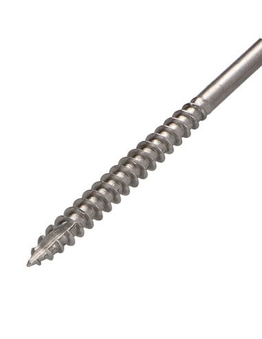 1 x Vis bois TEKOR Inox A2 Tête fraisée Cranté...