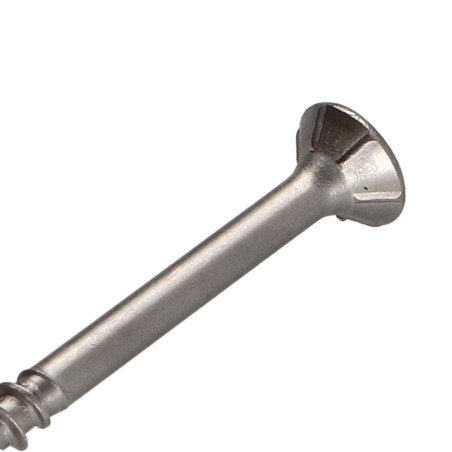 1 x Vis bois TEKOR Inox A2 Tête fraisée Cranté TORX T25 6X90 Filetée sur 54 Pointe antifendage type 17