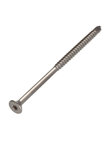 1 x Vis bois TEKOR Inox A2 Tête fraisée Cranté...