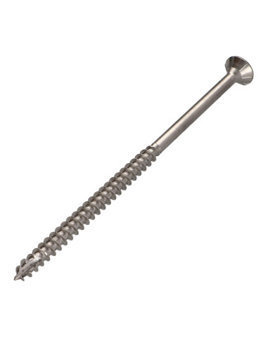 1 x Vis bois TEKOR Inox A2 Tête fraisée Cranté...