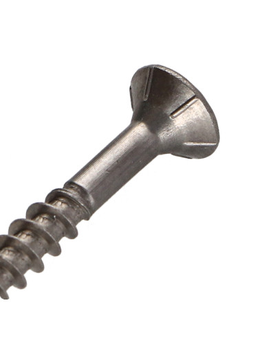 1 x Vis bois TEKOR Inox A2 Tête fraisée Cranté...
