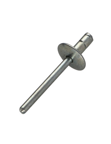 1 x Rivet aveugle tout acier Tête large 4.8X10...