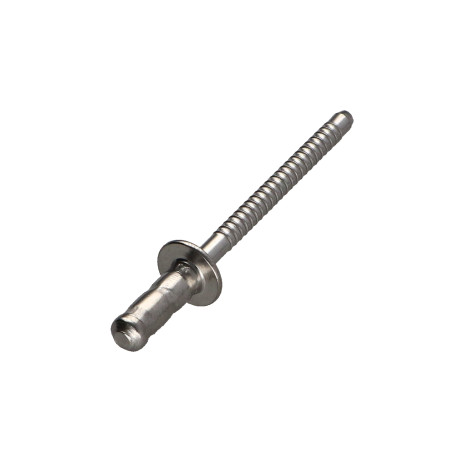 1 x Rivet aveugle multiserrage GOMULTI Inox 4X10 Tête plate EP1.5 à 5