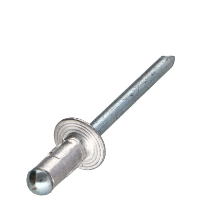 1 x Rivet aveugle multiserrage GOMULTI Aluminium Tige acier TRS 4X12 RAL5024