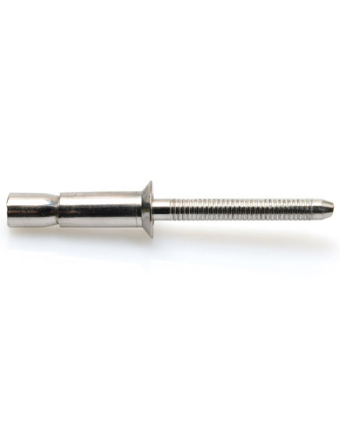 1 x Rivet aveugle tout acier HIBOLT Tête...