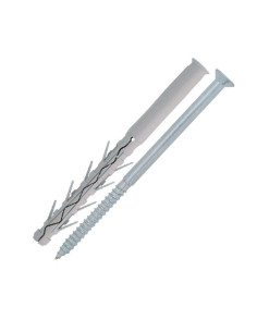 Cheville Longue Nylon 10X85 + Vis Tête fraisée TORX Acier...