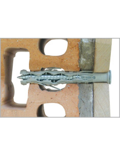 Cheville Longue Nylon 10X200 + Vis Tête fraisée TORX... 2