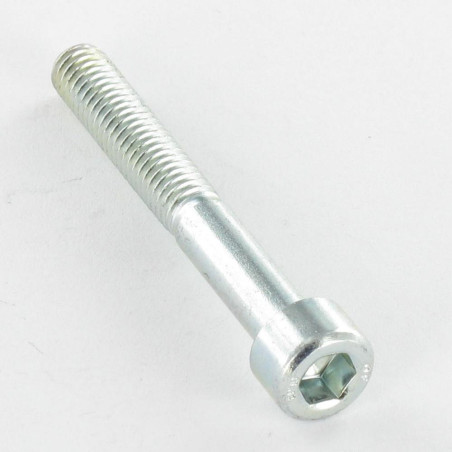 1 x Vis métaux CHC BTR M8X45 Filetée sur 22 Classe 12.9 Acier zingué