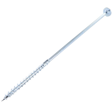 1 x VBA Vis bois agglo Tête disque TORX T40 8X320 Acier zingué