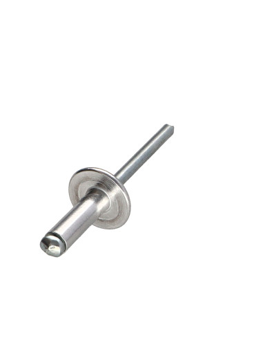 1 x Rivet aveugle Aluminium Tige acier 5X16...