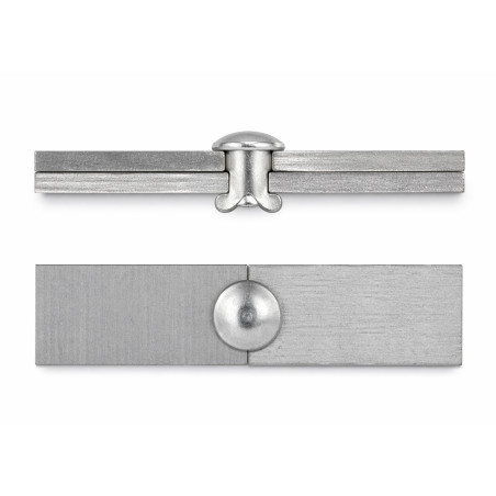 1 x Rivet aveugle tout acier 4X10 Tête Plate