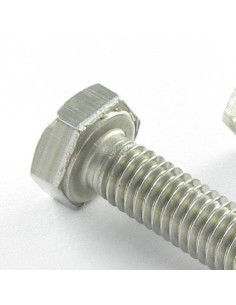 Vis métaux Tête hexagonale TH M8X90 Inox A4 2