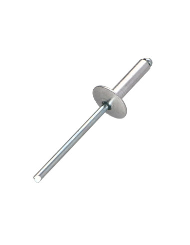 1 x Rivet aveugle Aluminium Tige acier 3.2X6...