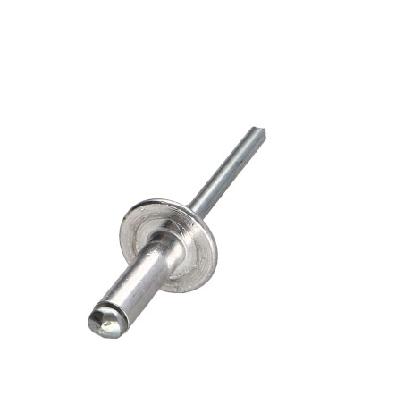 1 x Rivet aveugle Aluminium Tige acier 5X25 Tête EXTRA Large