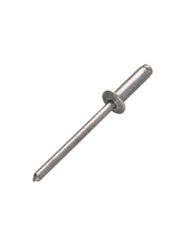 1 x Rivet aveugle tout alu 4X12.9 Tête plate